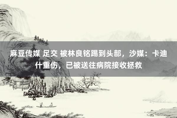 麻豆传媒 足交 被林良铭踢到头部，沙媒：卡迪什重伤，已被送往病院接收拯救