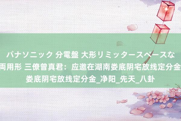 パナソニック 分電盤 大形リミッタースペースなし 露出・半埋込両用形 三僚曾真君：应邀在湖南娄底阴宅放线定分金_净阳_先天_八卦